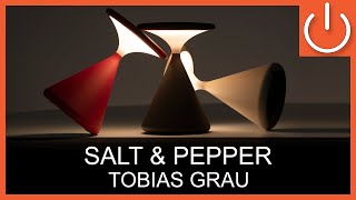 Produktvorstellung Tobias Grau Salt \u0026 Pepper Akku-Tischleuchte - Thomas Electronic Online Shop