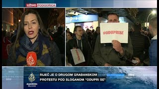 Marinović o protestima u Podgorici zbog 'Koverte'