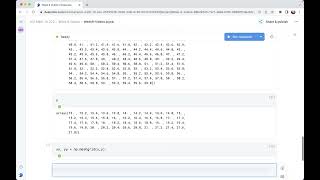 A grid of points using NumPy
