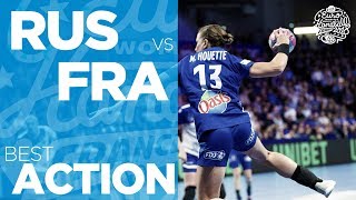 Sneaky Houette steals the ball and scores a splendid goal | Women's EHF EURO 2018