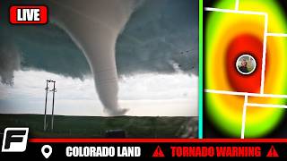 🔴 LIVE Storm Chasers - COLORADO TORNADO CHASE - High Plains Are Back
