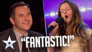 12-year-old WELSH girl delivers FLAWLESS Whitney Houston Cover! I Audition I BGT