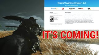 Ghost Of Tsushima Directors Cut Officially Rated - Coming To PS5/PS4!