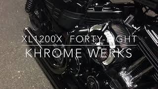 Harley-Davidson  XL1200X  Forty-Eight  KHROME WERKS