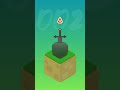 part 2 sword in stone isometric game design using only basic shapes in canva.