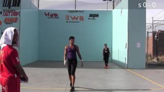 3 Wall Handball ( Tanisha vs Tracy ) WPH Pro Stop #1 Las Vegas 2015