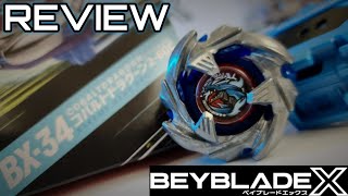 X's First Left Spin!! | BX-34 Cobalt Dragoon 2-60C Review [Beyblade X]