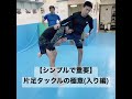 【シンプルで重要】mmaでも使える片足タックルの極意 入り編