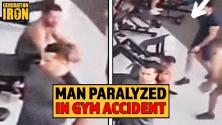 Man Paralyzed After Horrific Gym Accident When Squat Lever Falls On Neck | GI News