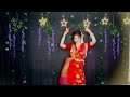 ebarer pujote lel sari nebo bengali song dance dance cover by rupsha durga pujor dance video