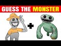 Guess The Monster By Voice & Emoji| Zoonomaly & Garten Of Banban| Zookeepet, jumbo josh