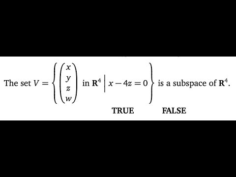 Is the difference of two subspaces a subspace?