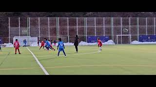 월드컵fc U11 vs pec 연습경기 2쿼터 2024년 12월 12일