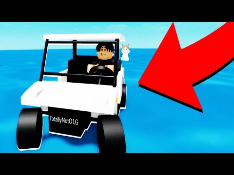How To Drive CARS on Water in Roblox Brookhaven RP