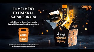 Idén karácsonykor lepd meg szeretteidet egy Cinema City-s ajándékjeggyel! 🎄🎁🎟️🎬