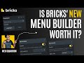 Is Bricks Builder's New Menu Builder Good Enough? BricksBuilder.io Wordpress Mega Menu Tutorial