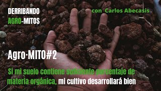 Agro·MITO#2 Si mi suelo contiene buen porcentaje de materia orgánica, mi cultivo desarrollará bien