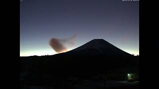 Mt  Fuji Time Lapse Video from Asagiri Fujiyama Live Camera 28 in 2022-1