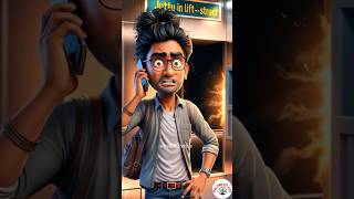 Can Juttu Escape the Lift in This Hilarious Cartoon?  | Kannada Comedy