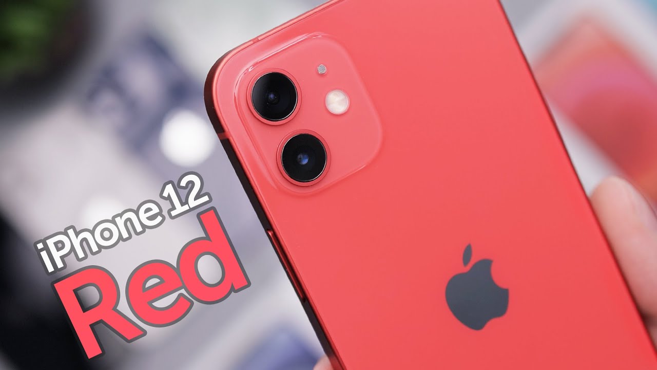 Red IPhone 12 Unboxing & First Impressions! - YouTube