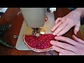 sew beautiful christmas trees from christmas fabric scraps yourself