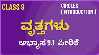 ಅಧ್ಯಾಯ 9 ವೃತಗಳು | class 9 circles introduction