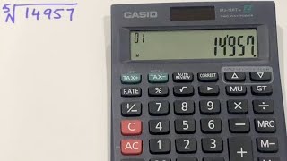 How to Calculate the 5th Root of a Number Using a Basic Calculator