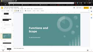 One-Up Coding! Javascript Lesson 3: Functions and Scope