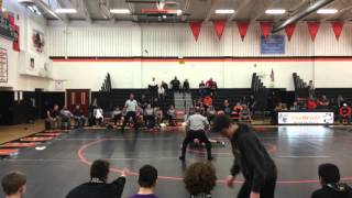 58 Second Technical Fall NJ HS Wrestling