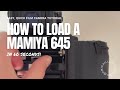 Mamiya 645 Tutorial: How to Load in Under 60 Seconds (EASY, QUICK)