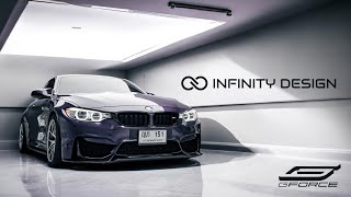 กรองอากาศ Infinity Design BMW F82 M4 G-FORCE