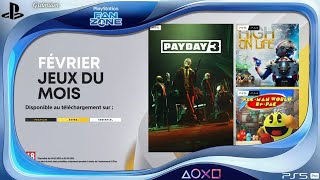 PS PLUS, les jeux \