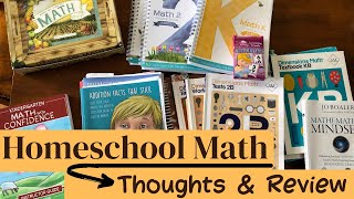 Homeschool Math | Thoughts & Reviews