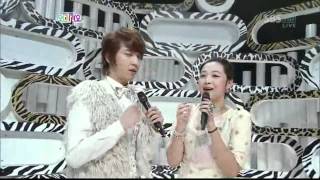 [2010.11.28] 인기가요 : mc 컷 2