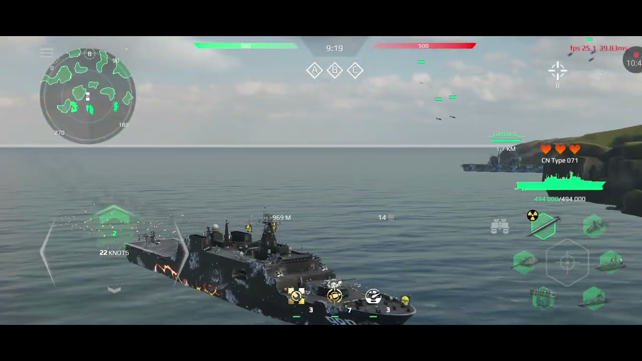 Cn Type 071 Gameplay Modern Warships Youtube