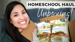 THE GOOD & THE BEAUTIFUL HUGE HOMESCHOOL HAUL 2020-2021: Unboxing of my curriculum & library haul