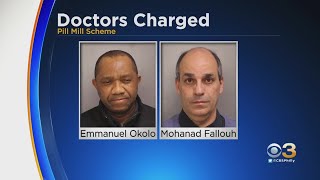 Two Doctors Charged With Operating Pill Mill In Philadelphia, Montgomery Counties