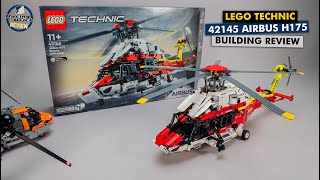 LEGO Technic 42145 Airbus H175 Rescue Helicopter detailed building review