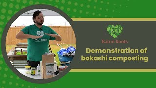 Bokashi Demonstration: Simple and easy composting system