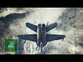 【4k】ace combat 7 mission 09 faceless soldier 【japanese】