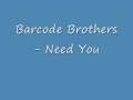 Barcode Brothers - Need You