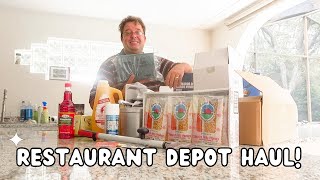 HUGE Restaurant Depot HAUL