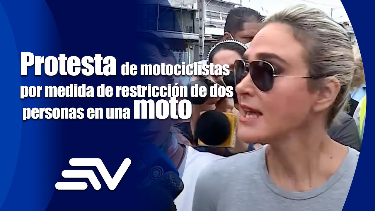 Protesta De Motociclistas Por Medida De Restricción De Dos Personas En ...