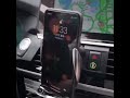 s5 car household qi standard automatic induction wireless charger air vent bracket