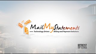 MailMyStatements is your "One Stop Shop" for Technology-Driven Billing and Payment Solutions.