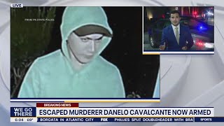 Danelo Cavalcante is now armed as search for armed killer intensifies