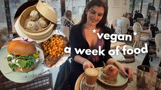 vegan what i eat in a week in london (+ visiting vegan salons)