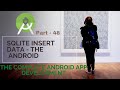SQLite insert data | Part 48 |  The Complete Android App Development