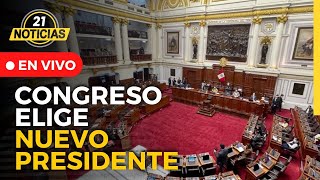 Congreso elige hoy a su nuevo presidente entre seis candidatos #p21tv