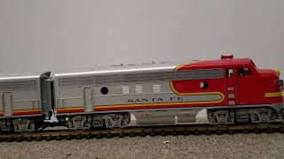 LGB Lehmann 20570 G Scale Santa Fe Warbonnet F7-A Unit Diesel Engine in Box